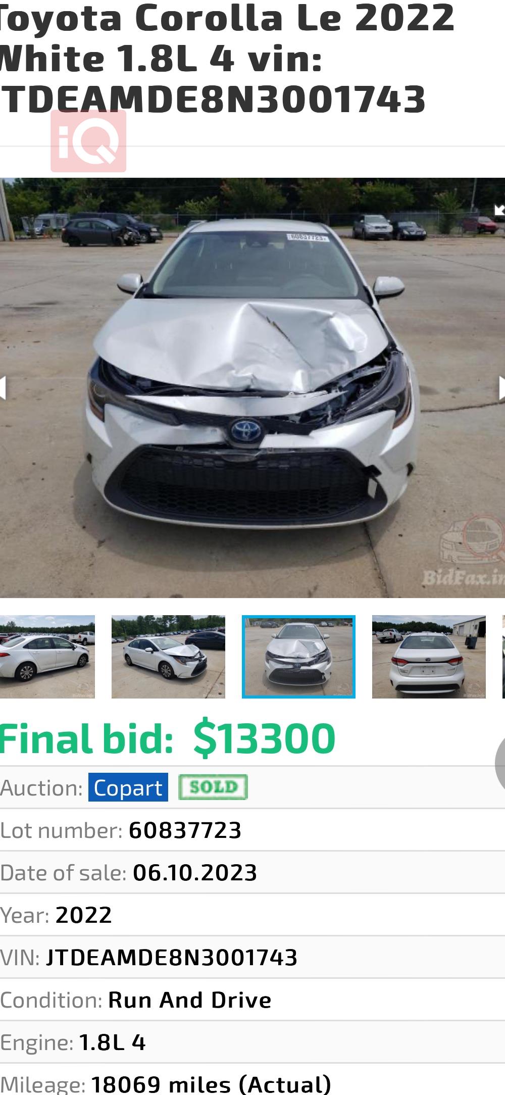 Toyota Corolla